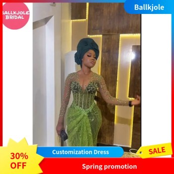 Elegant Asoebi Lace Dresses For Wedding Guests And Bridesmaids In Green Yellow Nigerian Traditional Styles Stunning Dresses